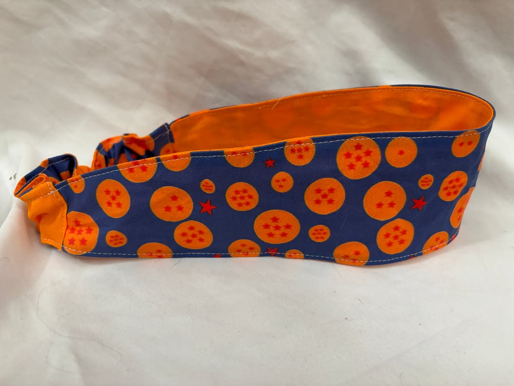 Image of Orange Star Reversible Headband