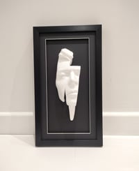 Image 5 of White Resin 'Flash' Gloss - David Bowie Sculpture