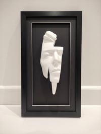 Image 1 of White Resin 'Flash' Gloss - David Bowie Sculpture