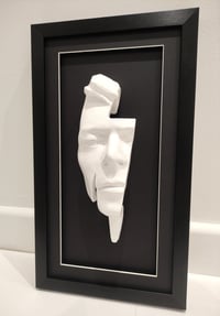 Image 4 of White Resin 'Flash' Gloss - David Bowie Sculpture