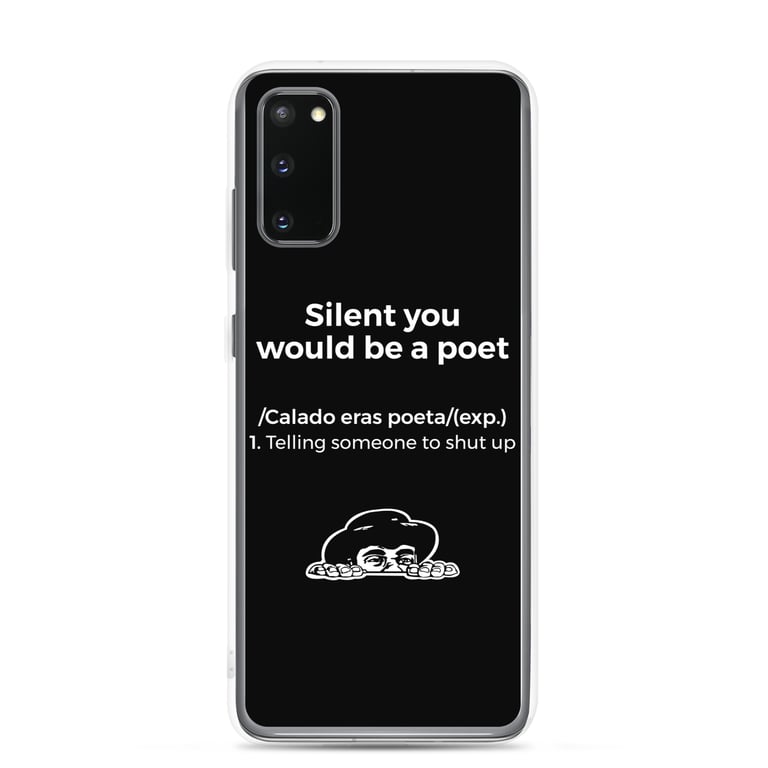 Capa Samsung - Calado eras Poeta Image 3