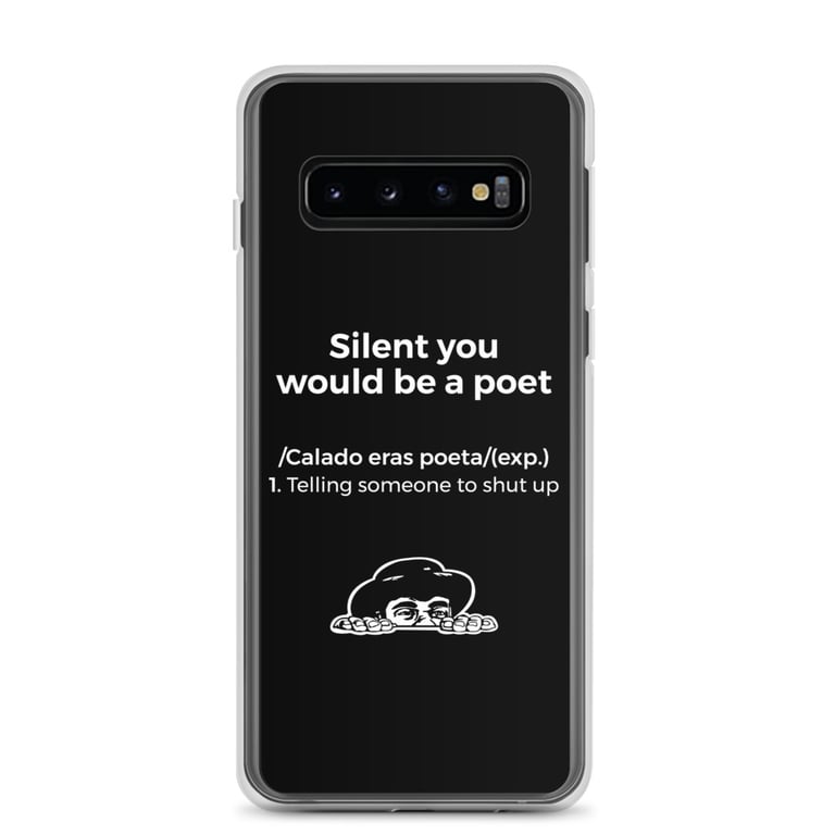 Capa Samsung - Calado eras Poeta Image 4