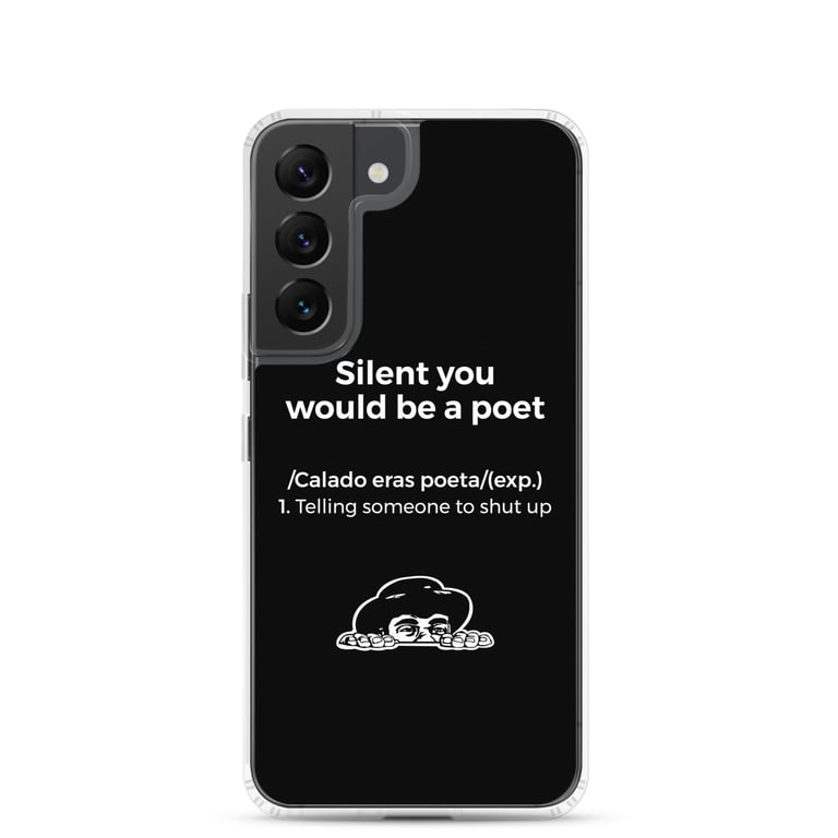 Capa Samsung - Calado eras Poeta Image 5