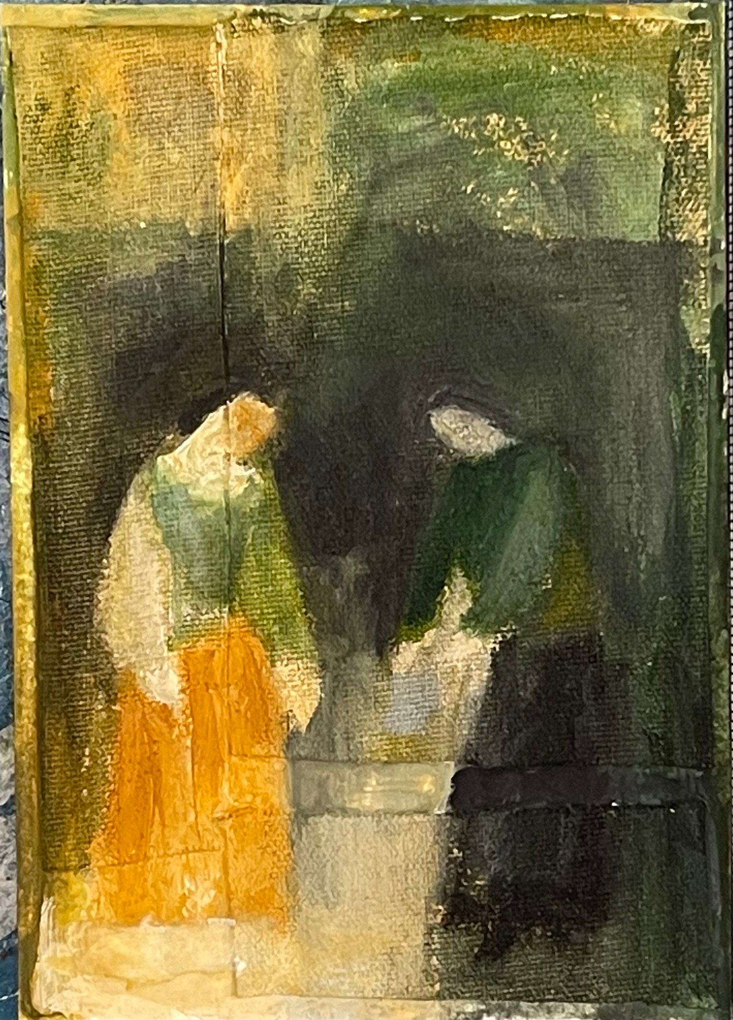 Pisák Krisztina: Két nő az egyik sárga szoknyával 