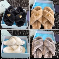 Image 2 of Praddy Fur Slides