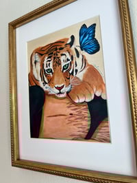 Image 3 of “Embrace your stripes” print
