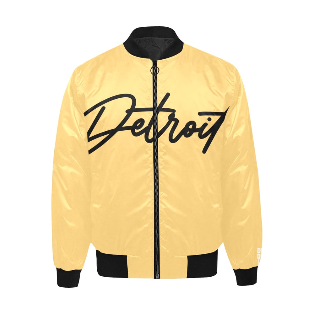 Image of Cantaloupe Detroit Printed Bomber Jacket