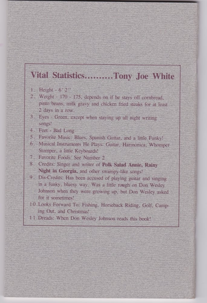 Image of 1986 - Buck and Don - Stories from the Swamp - Book by TJW