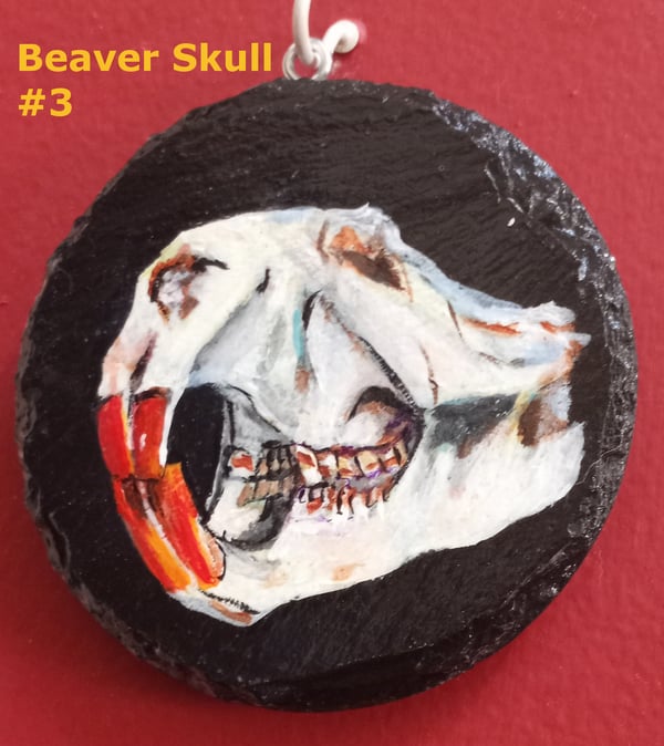 Image of Minnie Animal Skull Paintings 