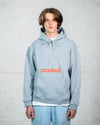 POSTAL BIG LOGO HOOD HEATHER