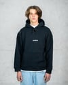 POSTAL SMALL LOGO HOOD BLACK