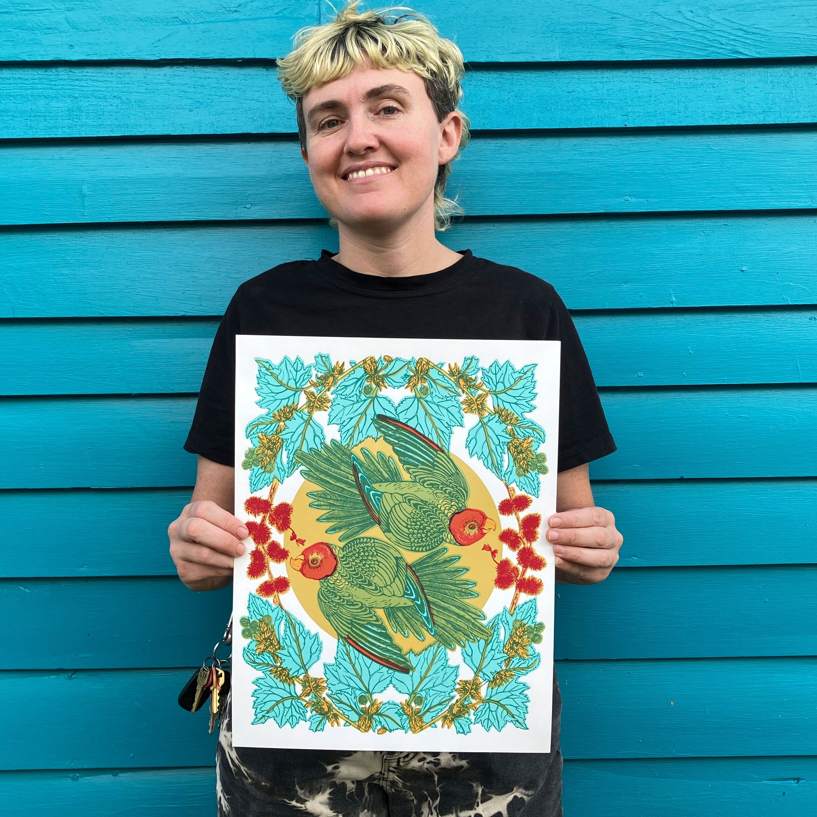 【激レア】Fontaine Parrot Uncut Sheet 激レア】Fontaine Parrot Uncut Sheet