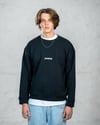 POSTAL SMALL LOGO CREW BLACK