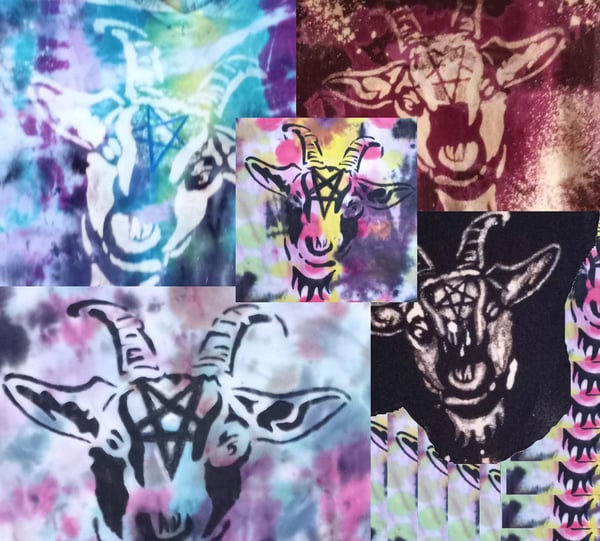 Image of Baphomet Goat Patch
