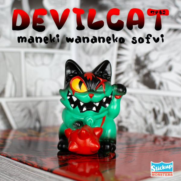 Image of "DEVILCAT" Maneki Wananeko