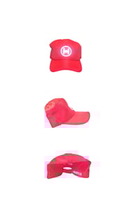 Image of Hustle DryFit Dad Hat (Red)