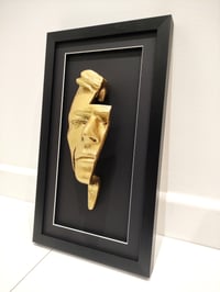 Image 3 of Glitter Gold/Silver Resin 'Flash' Metallic Effect - David Bowie Sculpture
