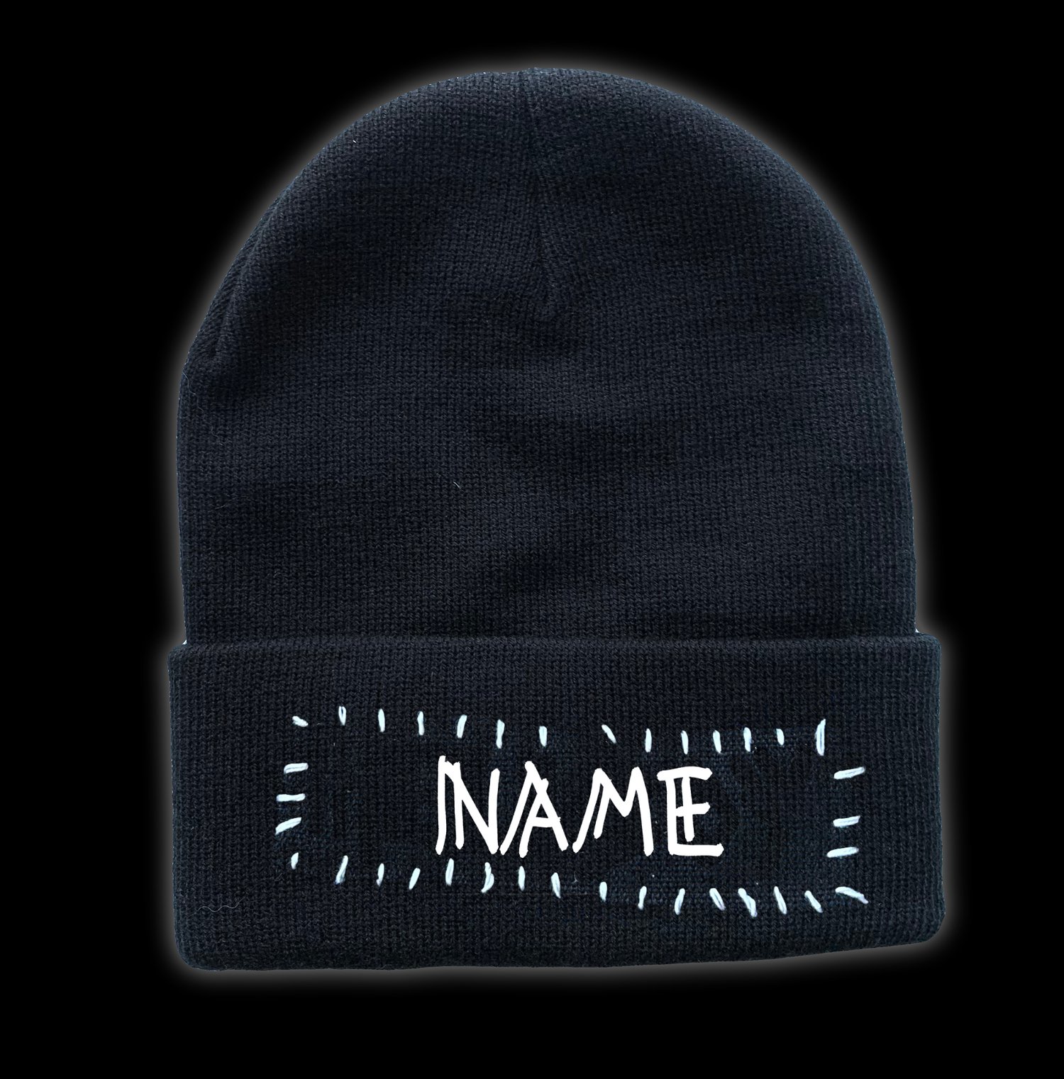 Image of NAME PATCH BEANIE