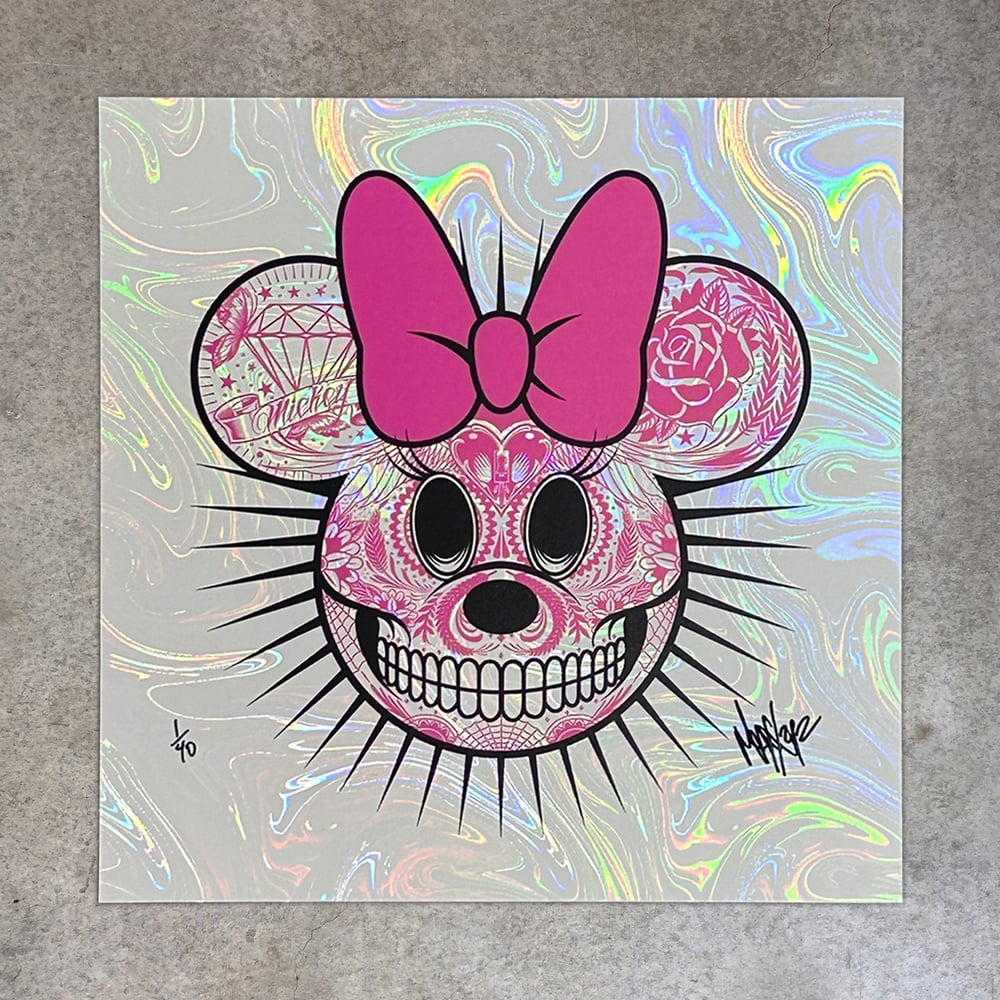 F4D Studios Mickey And Minnie Foil Prints f4d-studios-mickey-and-minnie-foil-prints