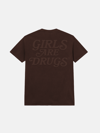 GIRLS ARE DRUGS® TEE - MOCHA / MOCHA