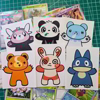UNBEARABLE MINI STICKERS