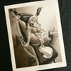"Lounging with Mona" Reproduction Print