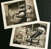 "Relaxing with Millie" Reproduction Print Set