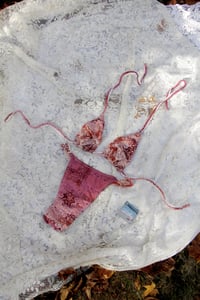 Image 1 of ♲ Pink Sands Bikini Set - L 