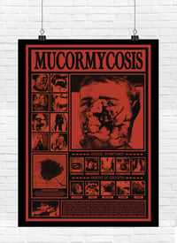 Image 2 of Mucormycosis a.k.a Black Mold Fungus Poster