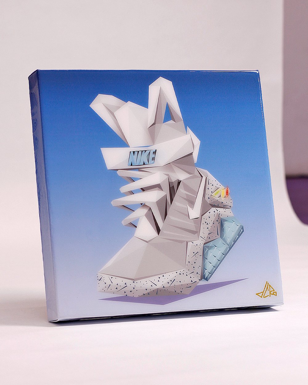 Image of 12 inch "MAG" Canvas Print + Resin