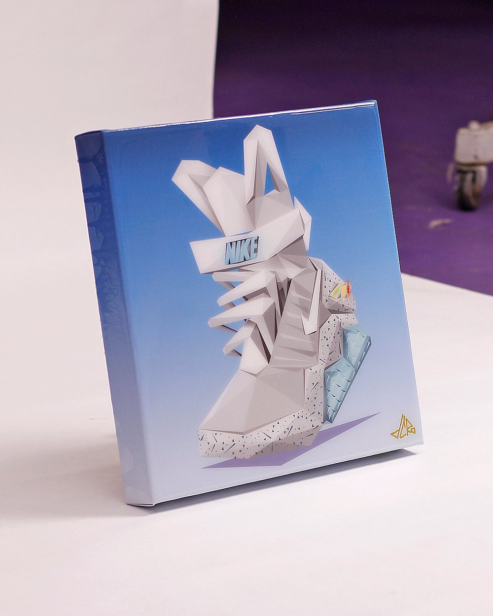 Image of 12 inch "MAG" Canvas Print + Resin
