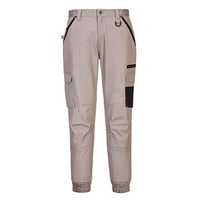 Image 1 of MP703 - Mens Cuffed Slim Fit Stretch Work Pants