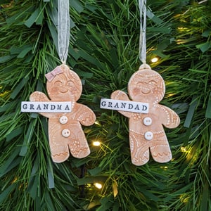 Image of Gingerbread People Decorations