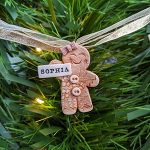 Image of Gingerbread Family Garland