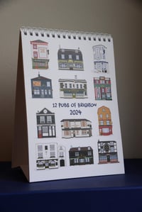 Image 2 of "12 Pubs of Brighton" 2024 calendar
