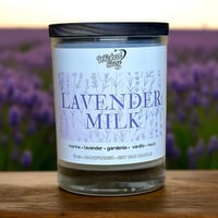 Lavender Milk Soy Wax Candle