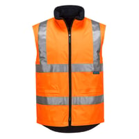 Image 2 of MV214 - Polar Fleece Reversible Vest