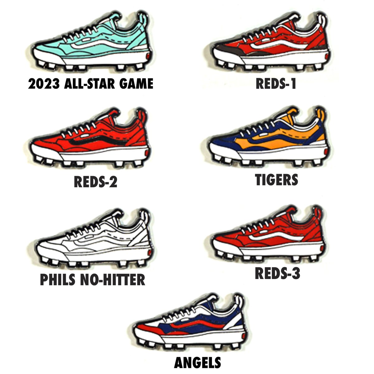 Lorenzen Vans Cleats Pins | The Capologists