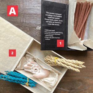 Image of Kit Incensi, Sottopentola, Thanka Mandala, Scatoline | Incense kits, Coasters, Thanka Mandala, Boxes