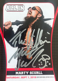 Image 1 of Signed All In Trading Card