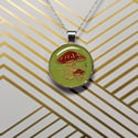 Mushroom Resin Necklace