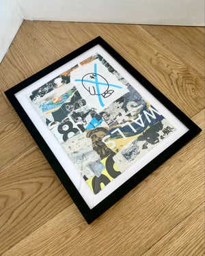 "I Keep Crossing Myself Out" Art Piece