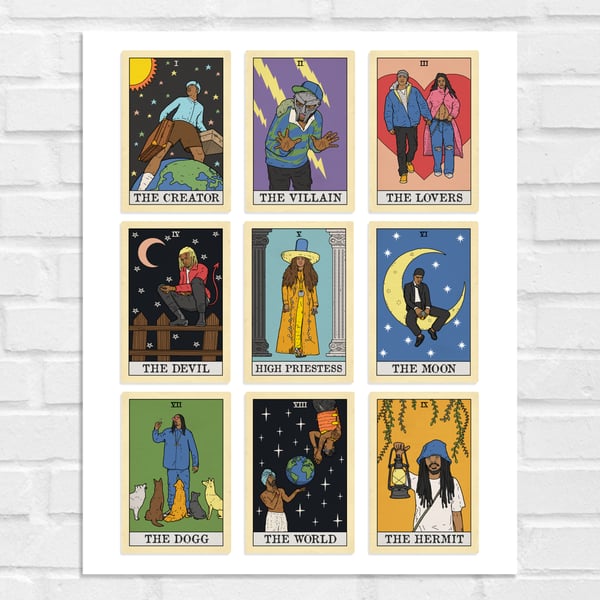 Image of TAЯOT PRINT