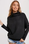 SLOUCH NECK DOLMAN PULLOVER