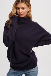 Image 1 of SLOUCH NECK DOLMAN PULLOVER