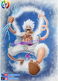 Image 1 of Luffy Gear 5 Poster / Print