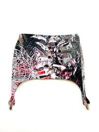 Image 2 of TERROR VISION - Paranoid’ Tech Morphosis 2way garter skirt