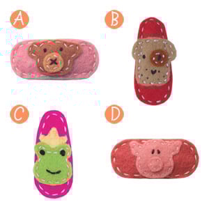 Image of big girl hair clips #7