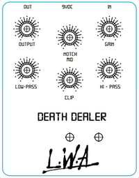 Death Dealer - Triple cascaded filter Distortion  Pre sale