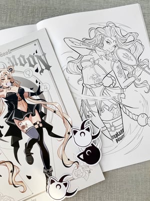 Image of Sailor Moon coloring book